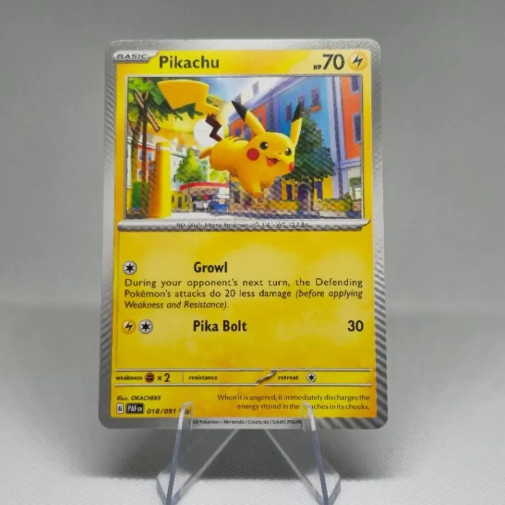 Pokemon Pikachu #18 Paldean Fates